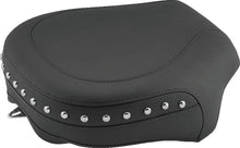 Mustang 08-21 Harley Electra Glide,Rd Glide,Rd King,Str Glide Pass Seat(13.5wide)/Studs - Black