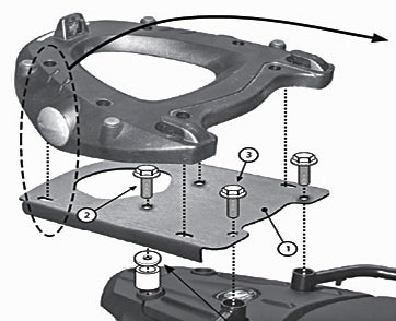 Top Case Hardware