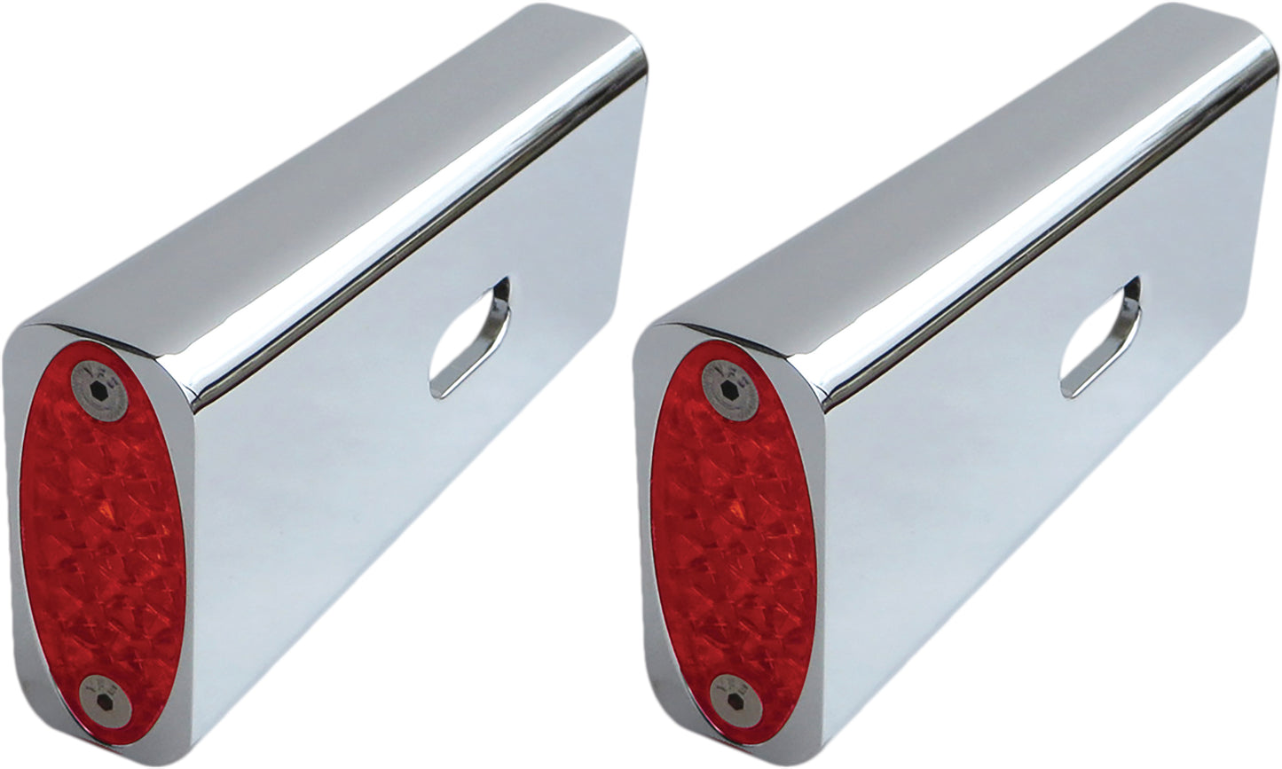 Fender Strut Marker Light 06 16 Fxd Red Chr