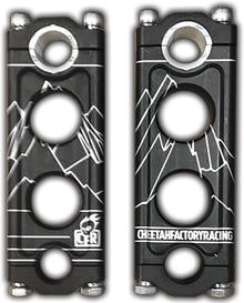 Knucks Risers 4" Black