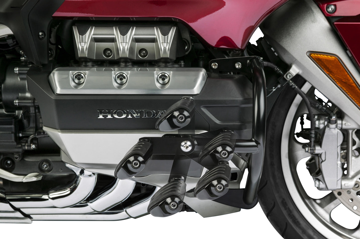 Comfort Bars Black Pair Hon Gold Wing