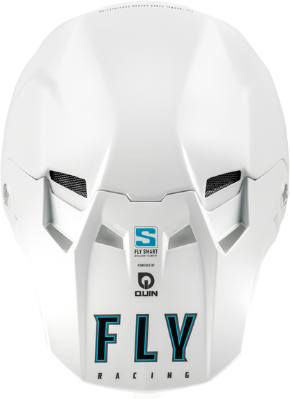 Formula S Carbon Solid Helmet White Sm
