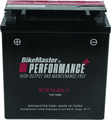 BikeMaster Battery - BTX16-BS-1