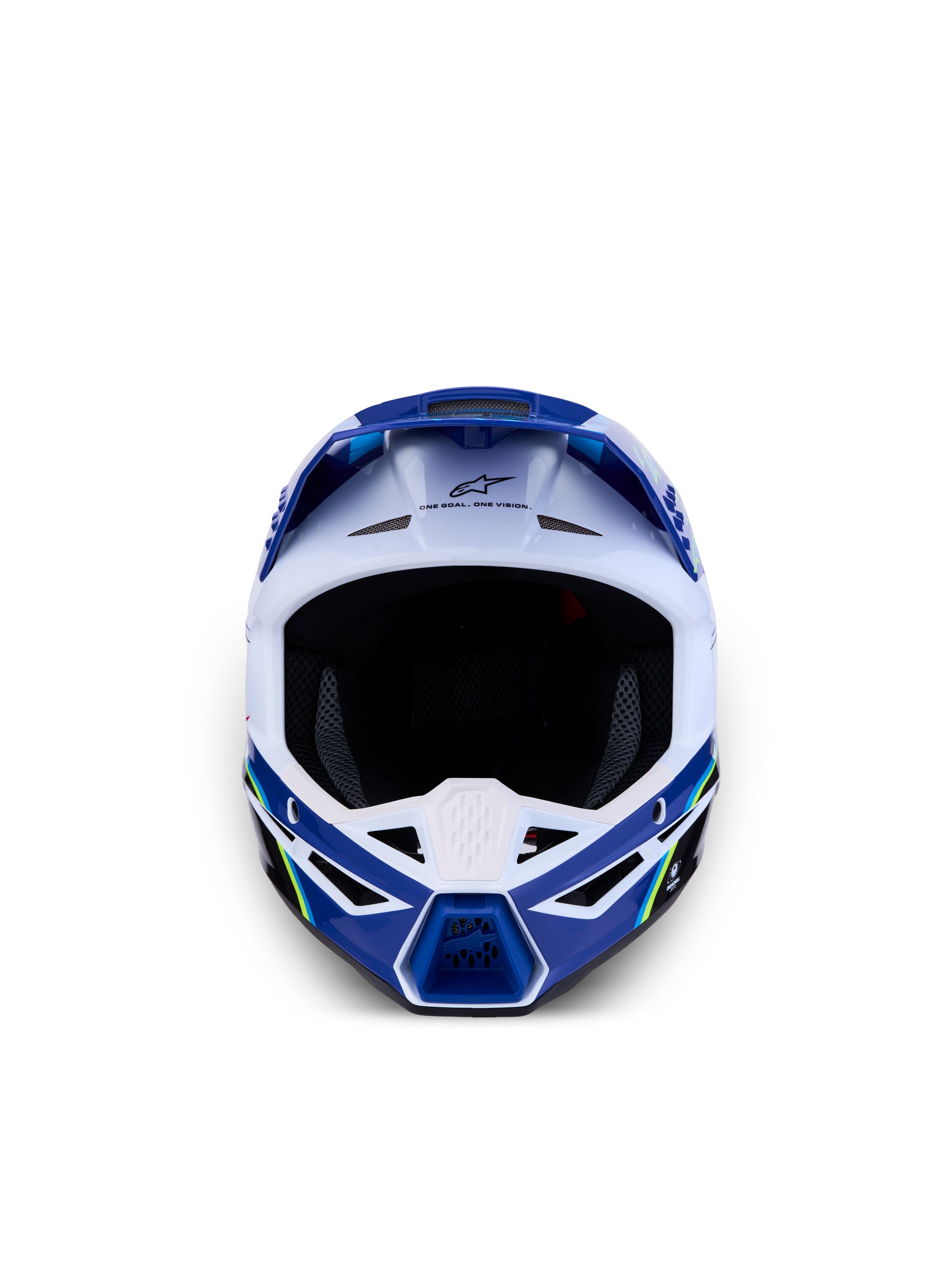 S M3 Falcon Yth Hlmt Ece06/Dot Blu/Wh/Blk/Pink Fl/Yl Fl Gl Ys