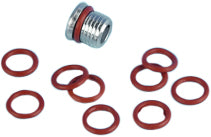 Gasket Oring Drain Plug Dyna Softail Touring 10/Pk 11324