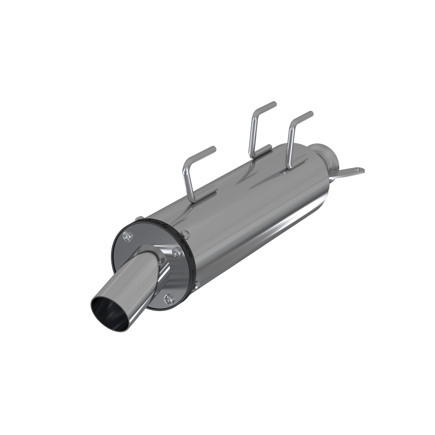 Single Slip On System W/ 4" Performance Muffler Chrome