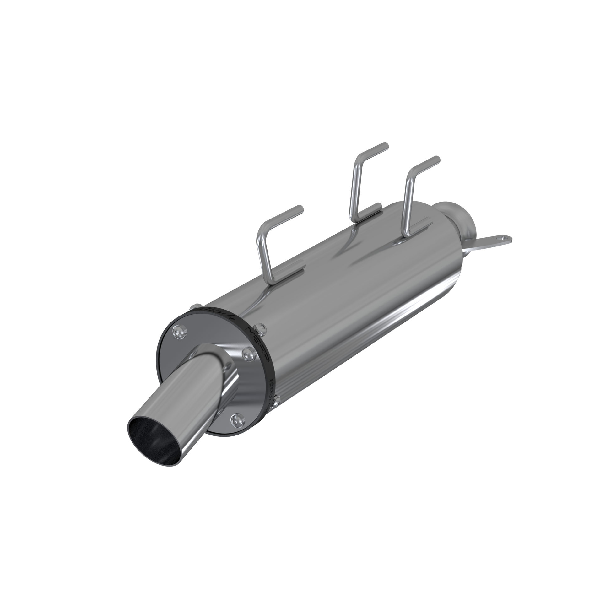 Single Slip On System W/ 4" Performance Muffler Chrome