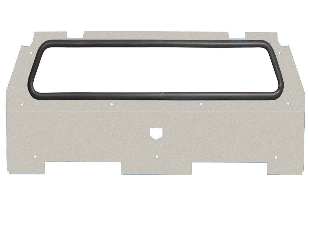 Rear Windshield Turbo Silver