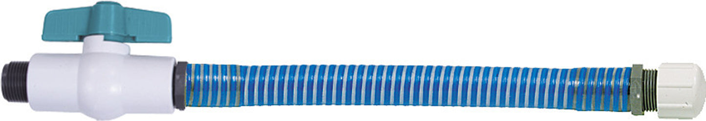 Flow Control Valve W/Screw Cap Spiral Tech Hose