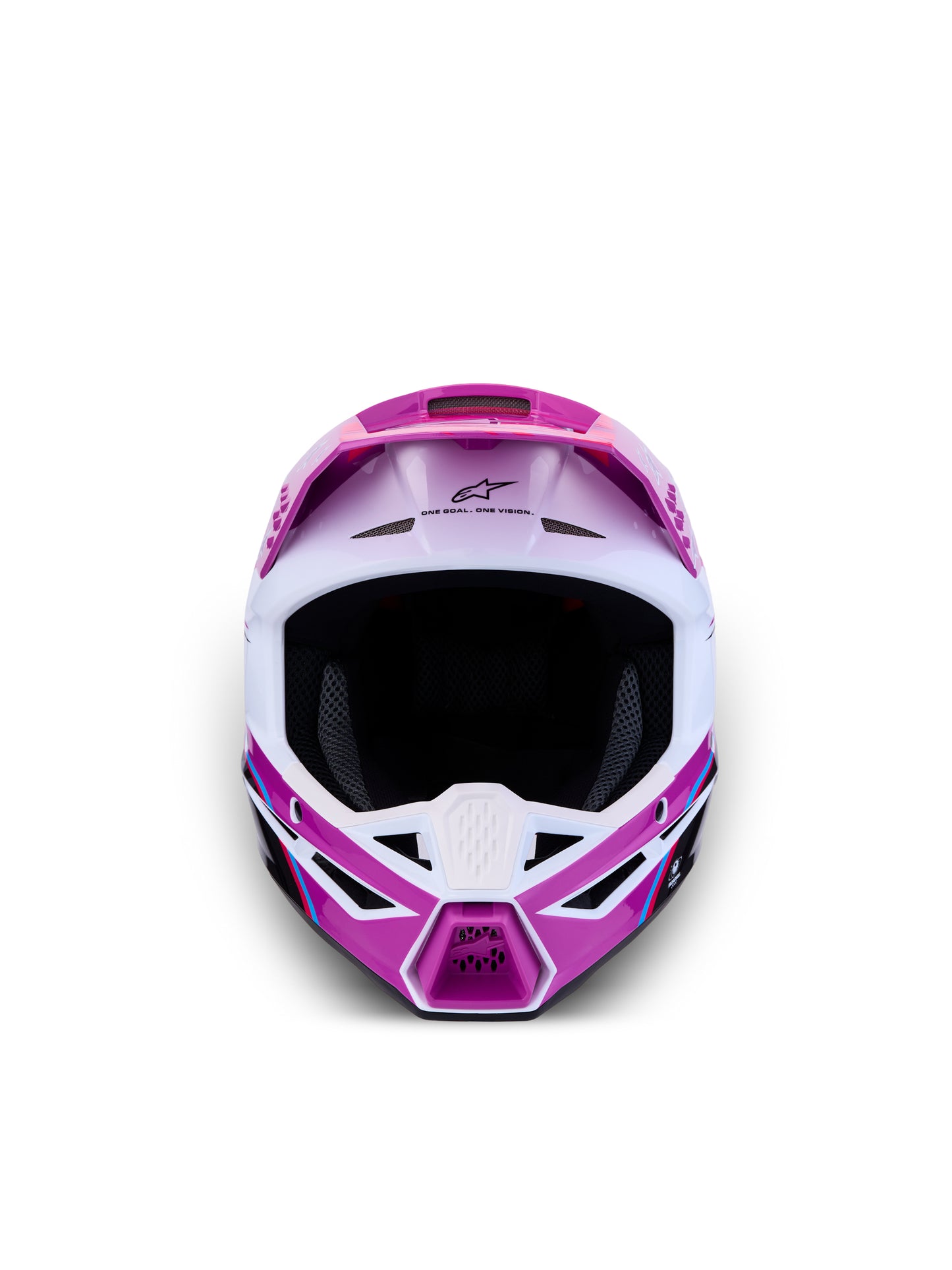 S M3 Falcon Yth Hlmt Ece06/Dot Prpl/Wht/Blk/Pink Fl Gl Ym