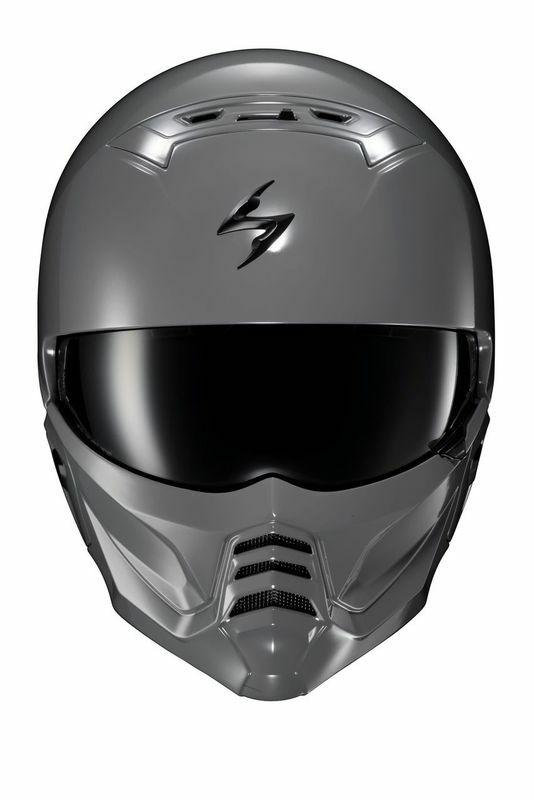 Covert 2 Open Face Helmet Cement Grey Lg