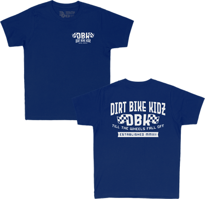 Till The End Youth Tee Royal Blue Ym