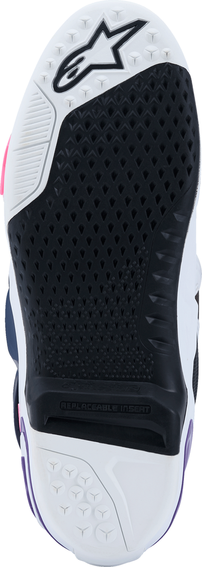 Tech 10 Wht/Violet/Nvy Bl/Pnk Fl 10