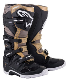 Tech 7 Enduro Ds Boots Black/Grey/Gold Sz 14