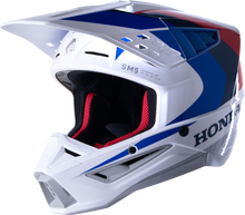 Honda S M5 Helmet White/Blue/Red Glossy Xs