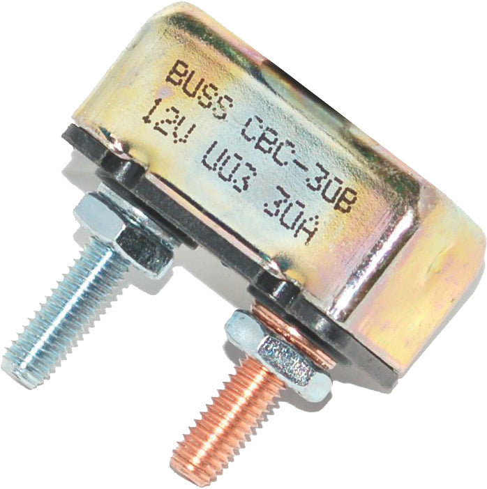 Univ 30 Amp Circuit Breaker OEM # 74599 77b 10 32 Studs Ea