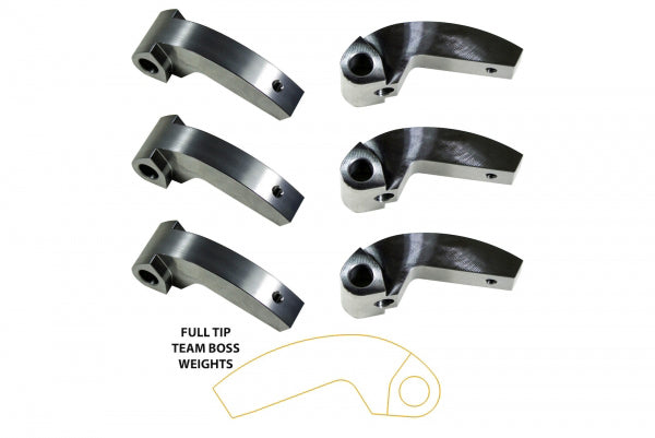Hypershift Team Full Tip Machined Weights 3/Pk 59.6g