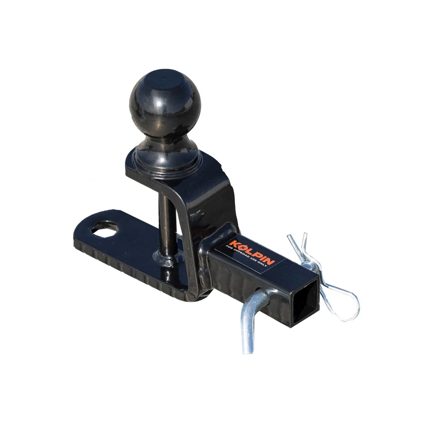 3 Way 1.25" Receiver Hitch With 2" Ball And Hook