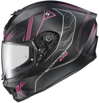 Exo R330 Full Face Helmet Bendr White/Pink Xl