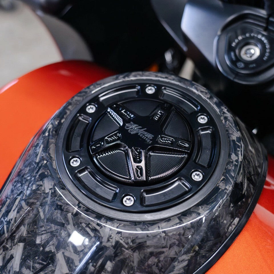 5 Star Gas Cap Assembly Black Cvo `23 24