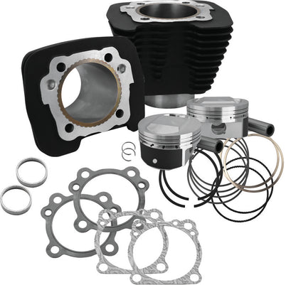 S&S Cycle 86-21 Sportster Models High Compression 1250cc Conversion Kit - Wrinkle Black