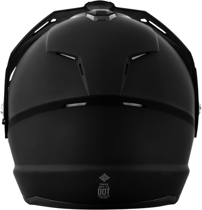 Md 74 Solid Helmets Matte Black Xs