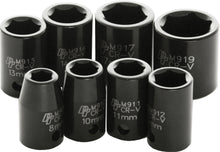 8 Pc 3/8" Met Imp Skt Set Shallow