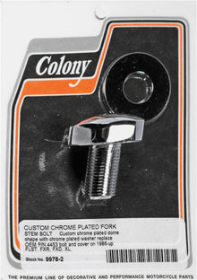 Chrome Fork Stem Bolt Flst Fxr Fxd Xl 86 Up