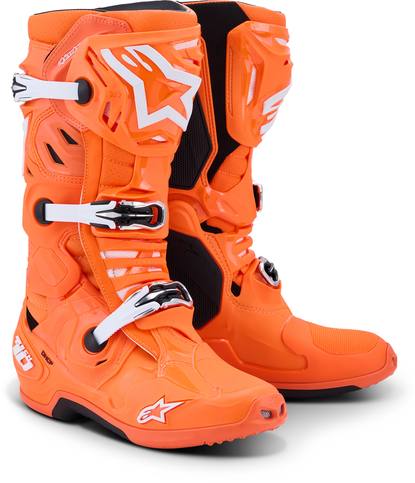 Tech 10 Supervented Orange Fluo/Black/White 12