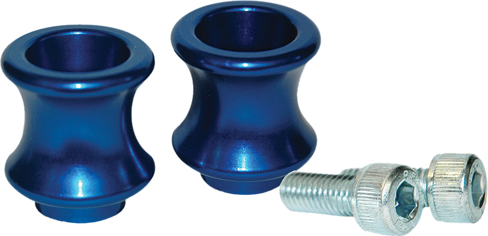 Swingarm Spools 8mm Blu Hon