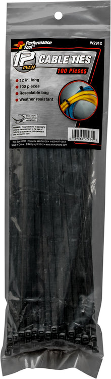Cable Tie 12" 100/Pack