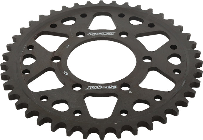 Rear Sprocket Steel 42t 530 Blk Suz