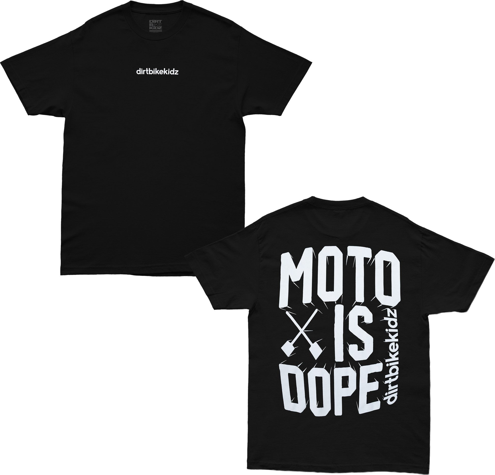 Moto Is Dope Tee Black Sm