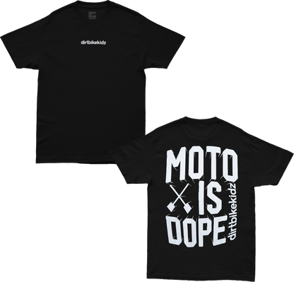 Moto Is Dope Tee Black Md