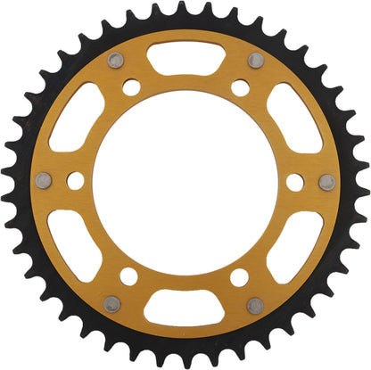 Rear Stealth Sprocket Alu/Stl 42t 520 Gld Hon/Kaw