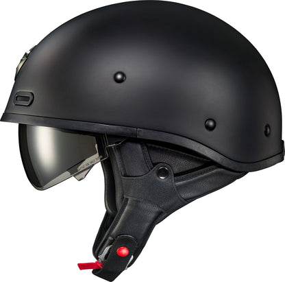 Covert X Open Face Helmet Matte Black Sm