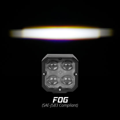 20w Rgb Pod Lights Fog Beam