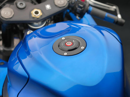 Gas Cap Locking Black Suz