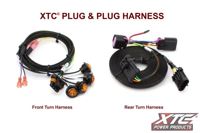 Auto Turn Signal Kit W/ Billet Lever And Front Drl Lights Pol