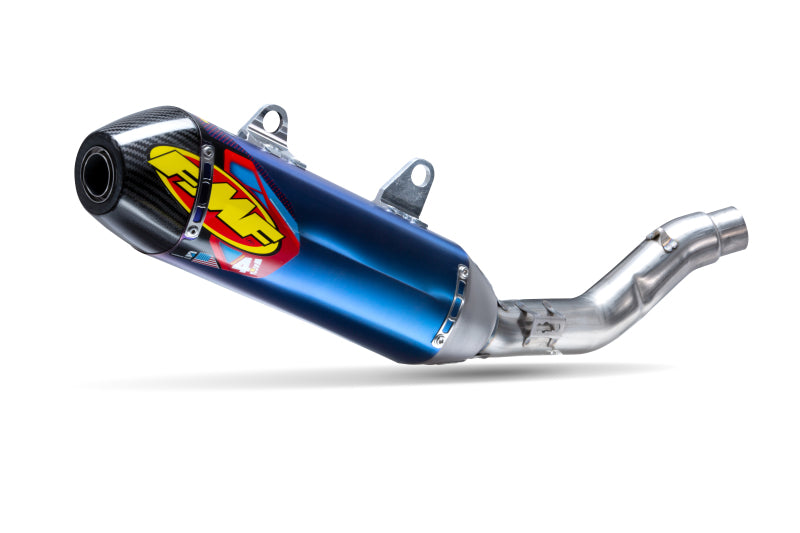 FMF Racing Yamaha WR450F 2020 Anod TI Factory 4.1 RCT SO Muffler w/ R. Carbon Cap