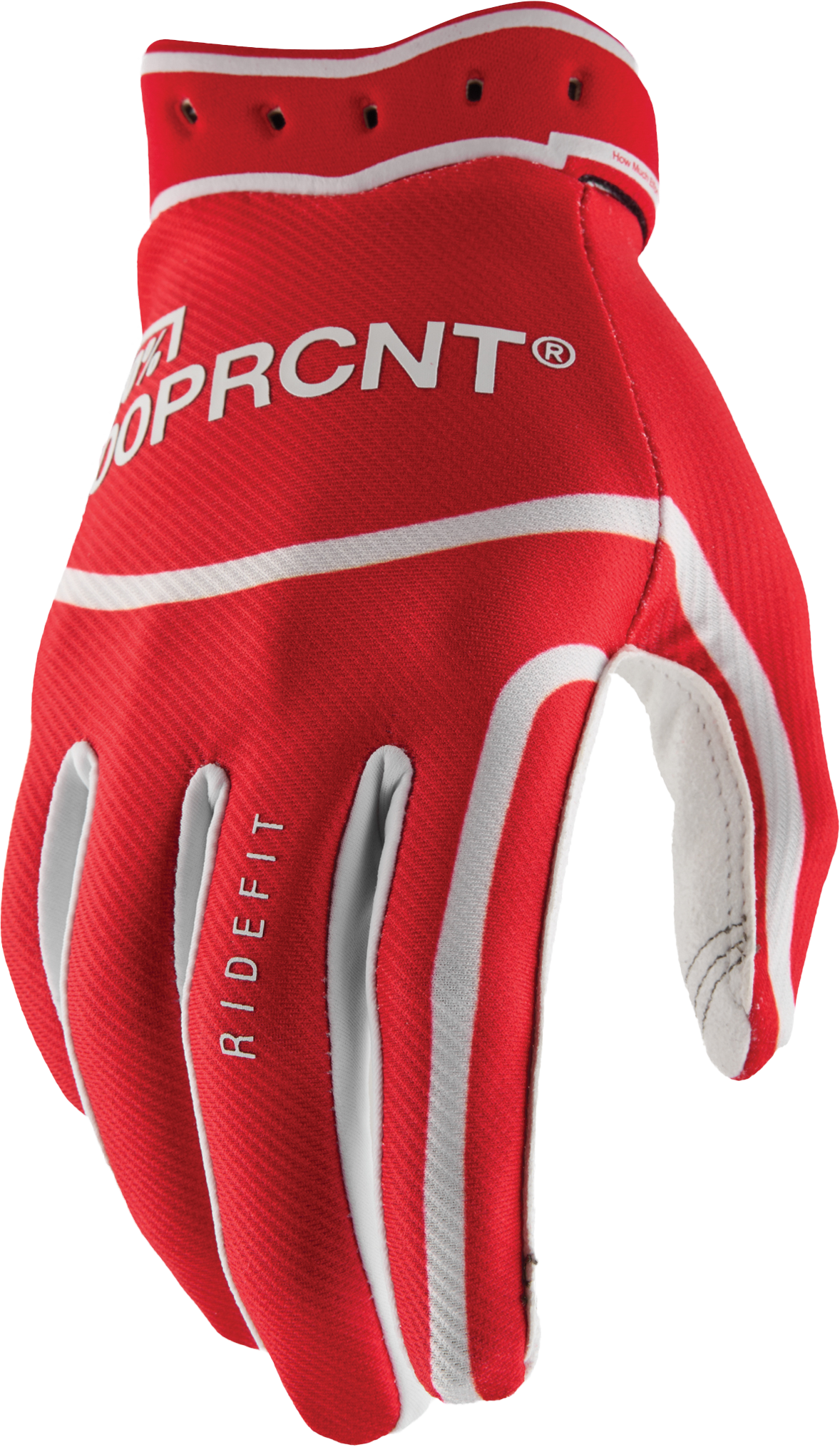 Ridefit Gloves Red Lg