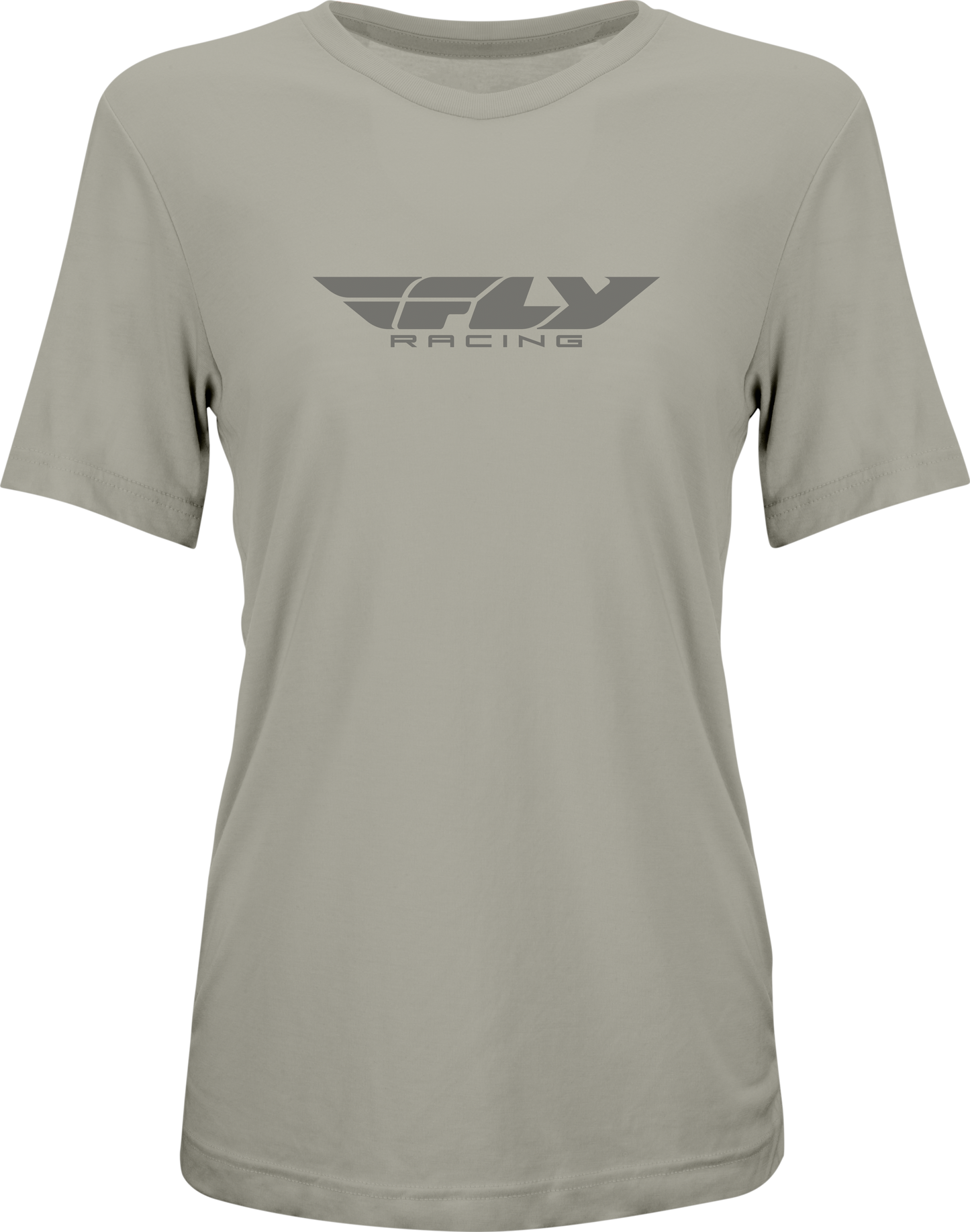 Women's Fly Origin Corp Tee Stone Heather Xl