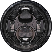 7" Led Headlight Black