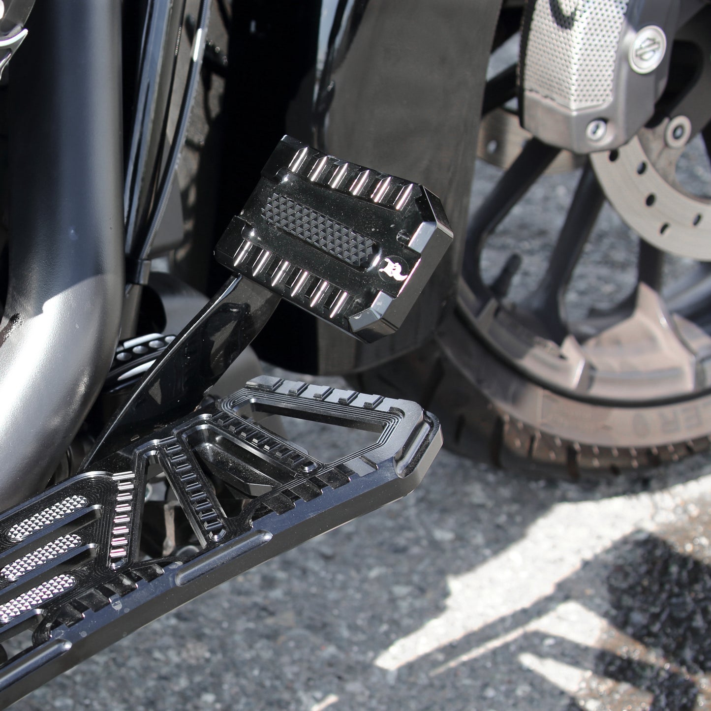 Nl Brake Pedal Black Flt 86 25 Flst 86 17