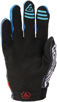 Answer Aerlite Drip Gloves Black/White/Rainbow - 2XL