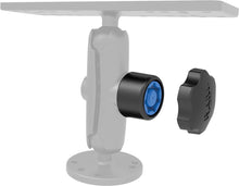 Pin Lock Security & Key Knob 1" Diameter B Size Arms