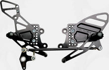 Rear Set Complete Blk Hon