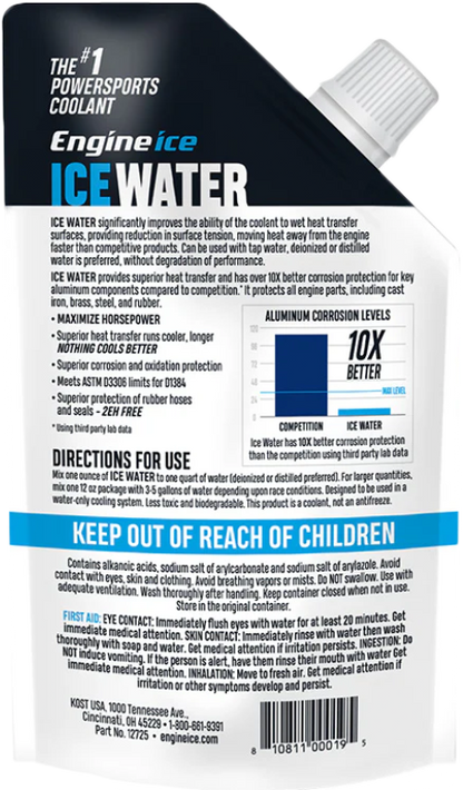 Ice Water Racing Coolant Glycol Free 12 Oz