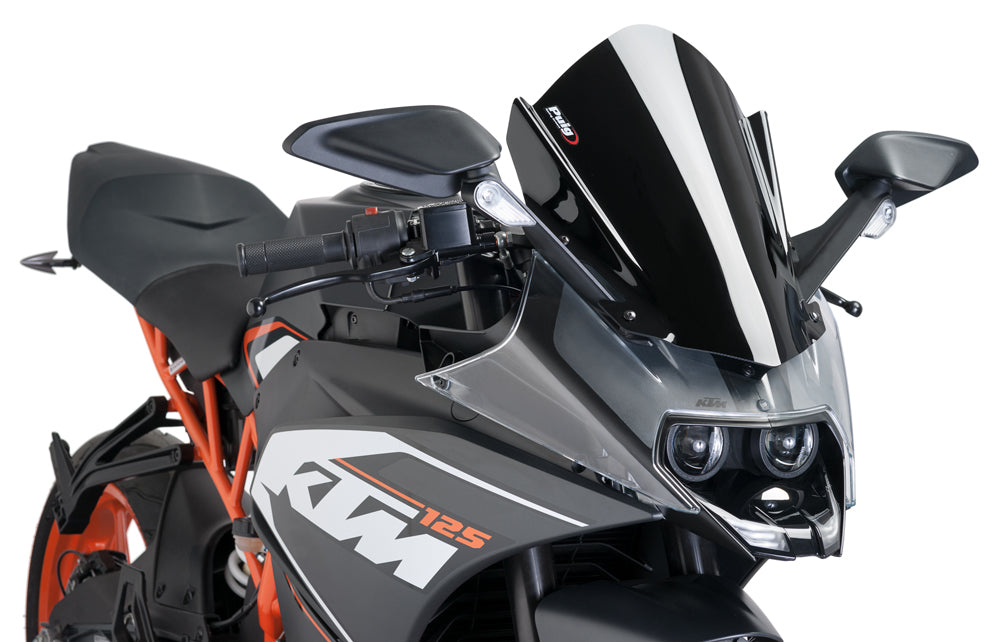 Windscreen Racing Black