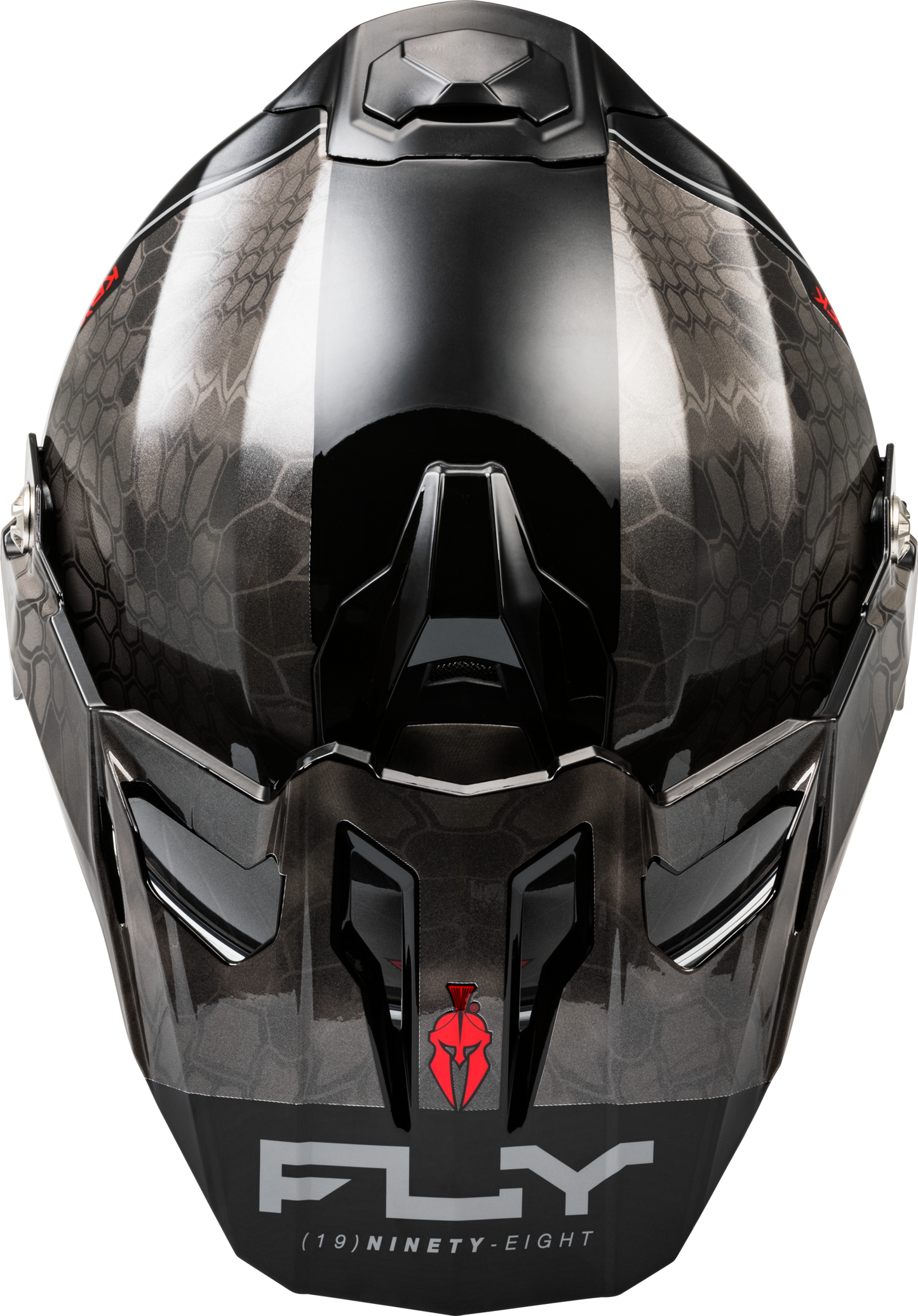 Trekker Cw Conceal Helmet Elec Shld Black/Grey/White Xl